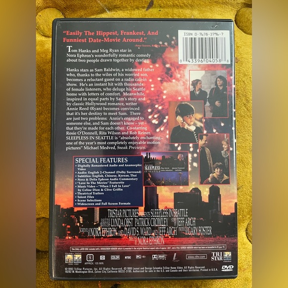 Sleepless in Seattle DVD (Special Edition) - Picture 2 of 4